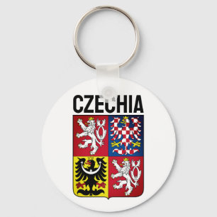 Czech Republic coat of arms Key Ring