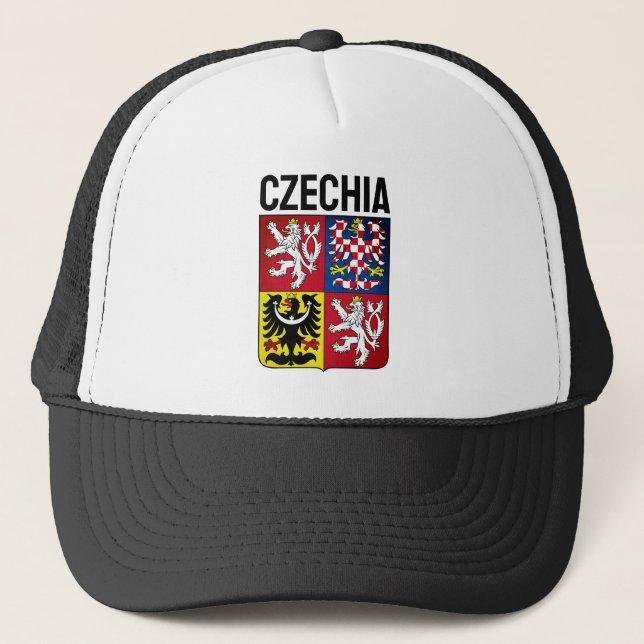 Czech Republic coat of arms Trucker Hat (Front)
