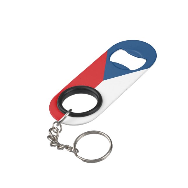 Czech Republic Flag (Back Angled)