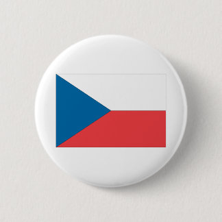 Czech Republic Flag 6 Cm Round Badge
