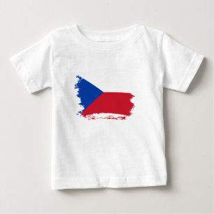 Czech Republic flag Baby T-Shirt