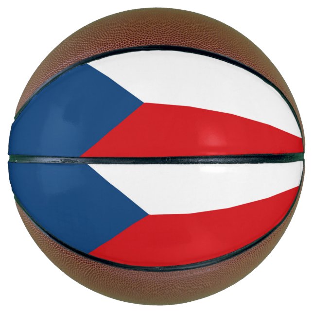 Czech Republic Flag Basketball (Front)