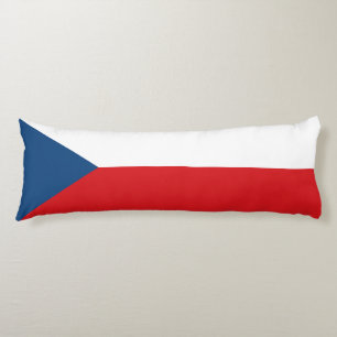 Czech Republic Flag Body Cushion