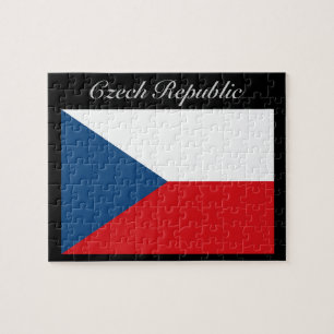 Czech Republic Flag - Ceska Republika Jigsaw Puzzle