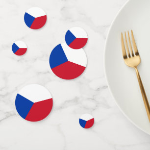 Czech Republic flag Confetti
