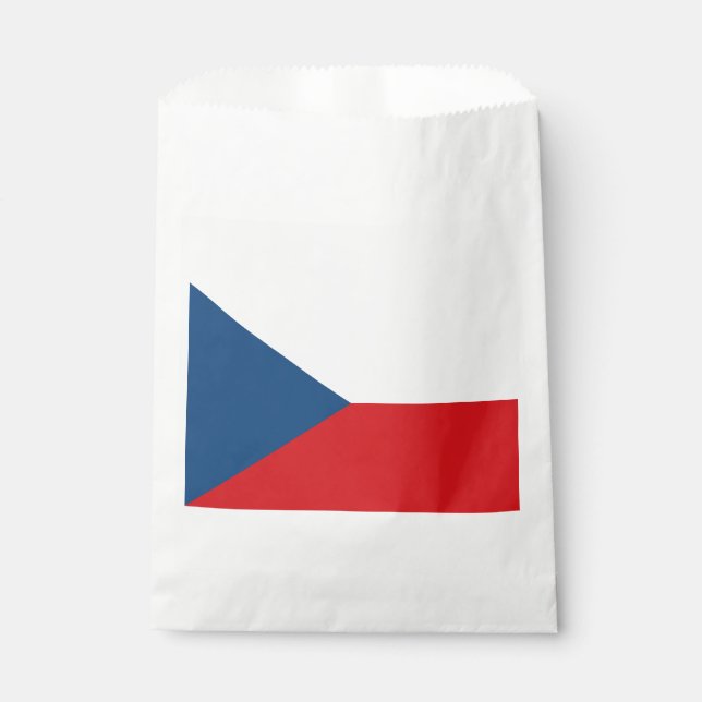 Czech Republic Flag Favour Bags (Front)