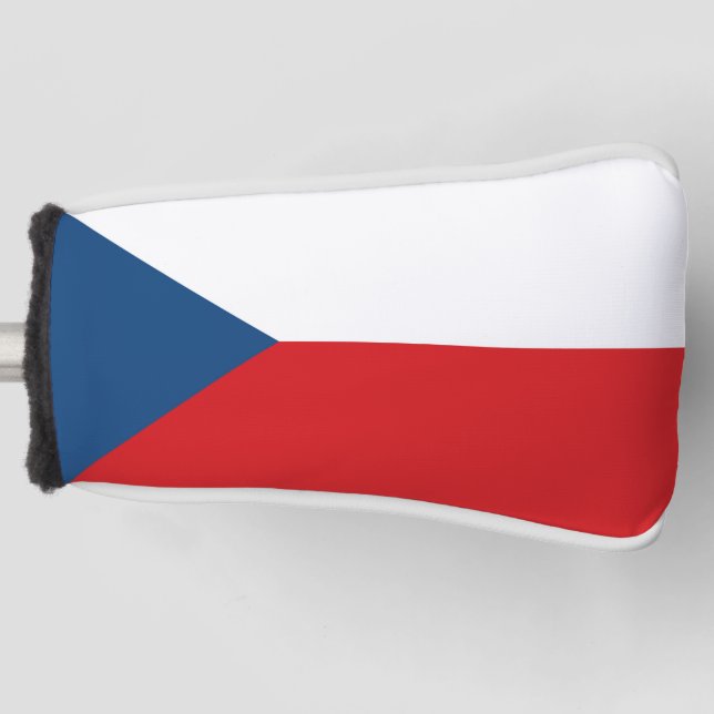 Czech Republic Flag Golf Head Cover (Front)