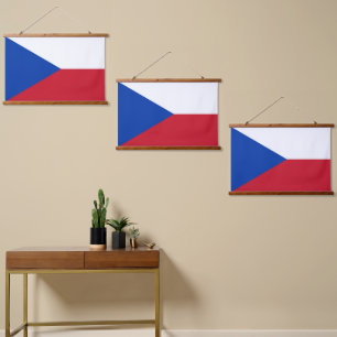 Czech Republic flag Hanging Tapestry