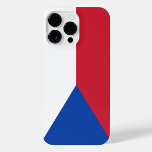 Czech Republic flag iPhone 14 Pro Max Case