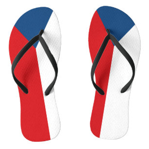 Czech Republic Flag Jandals