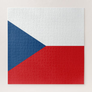 Czech Republic Flag Jigsaw Puzzle