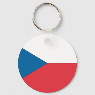 Czech Republic Flag Key Ring