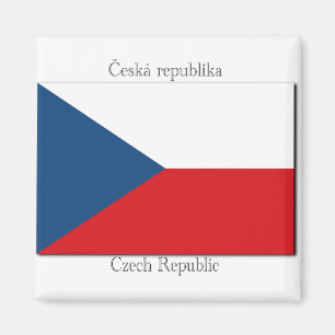 Czech Republic Flag Magnet