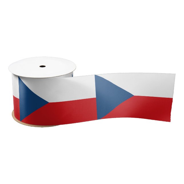 Czech Republic Flag Satin Ribbon (Spool)