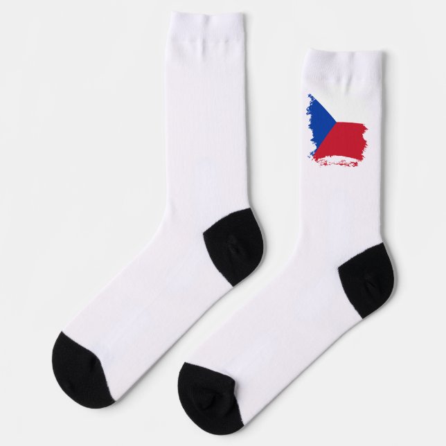 Czech Republic flag Socks (Left)