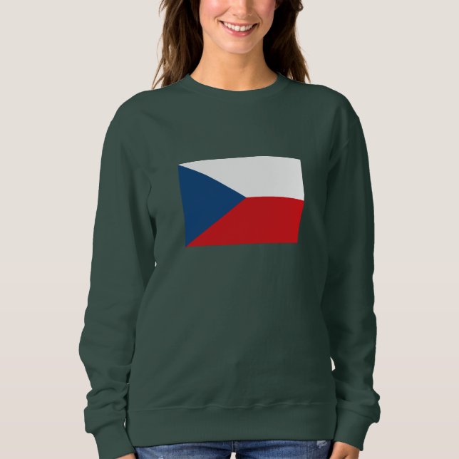Czech Republic Flag Sweatshirt (Front)