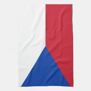 Czech Republic flag Tea Towel