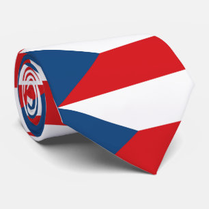 Czech Republic Flag Tie