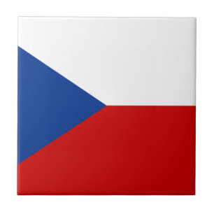 Czech Republic Flag Tile