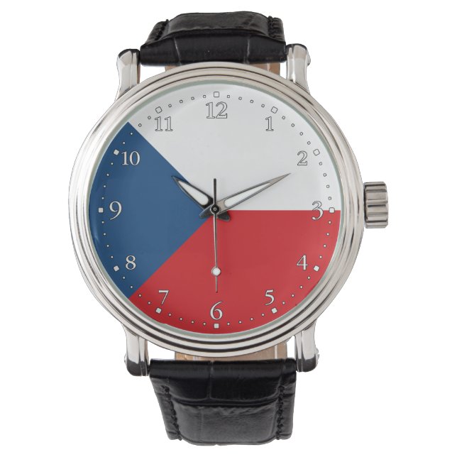 Czech Republic Flag Watch (Front)