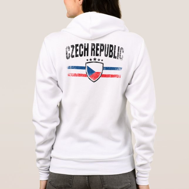 Czech Republic Hoodie (Back)