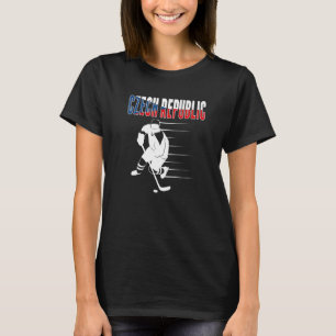 Czech Republic Ice Hockey Fans Czech Hockey Team T-Shirt