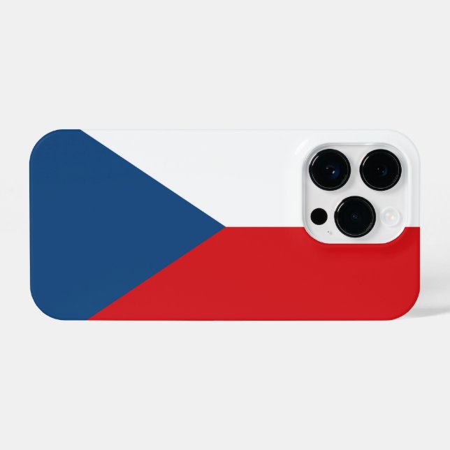 Czech Republic iPhone Case (Back Horizontal)