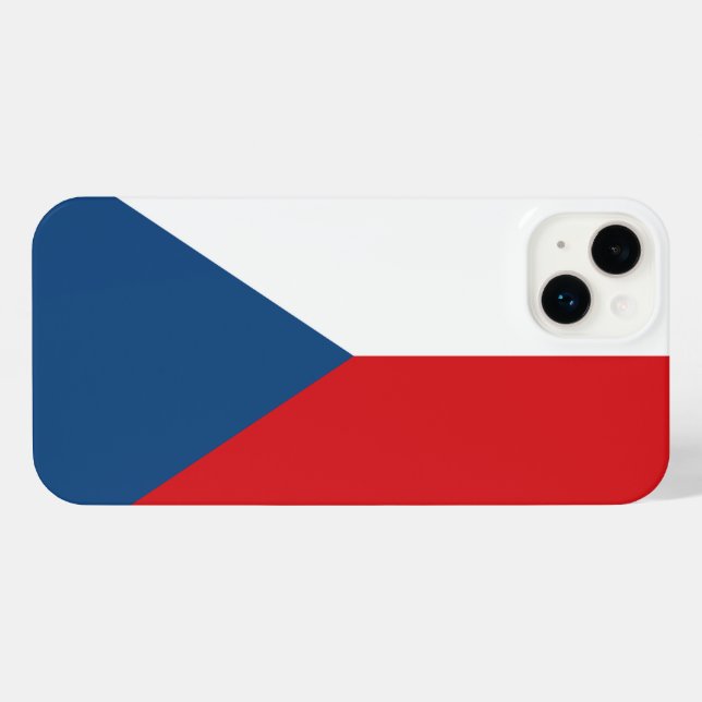 Czech Republic iPhone Case (Back Horizontal)
