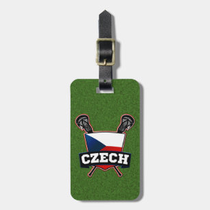 Czech Republic Lacrosse Luggage Tag Template