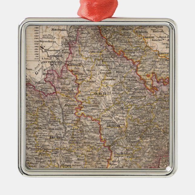 Czech Republic Metal Tree Decoration (Front)