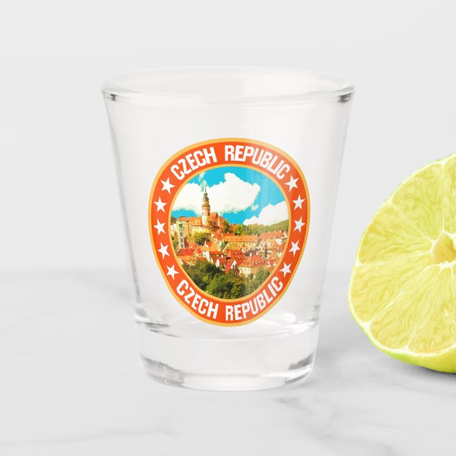 Czech Republic                                     Shot Glass (Front)