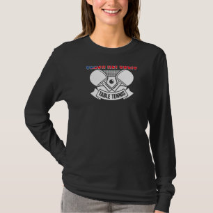 Czech Republic Table Tennis   Support Czech Ping P T-Shirt