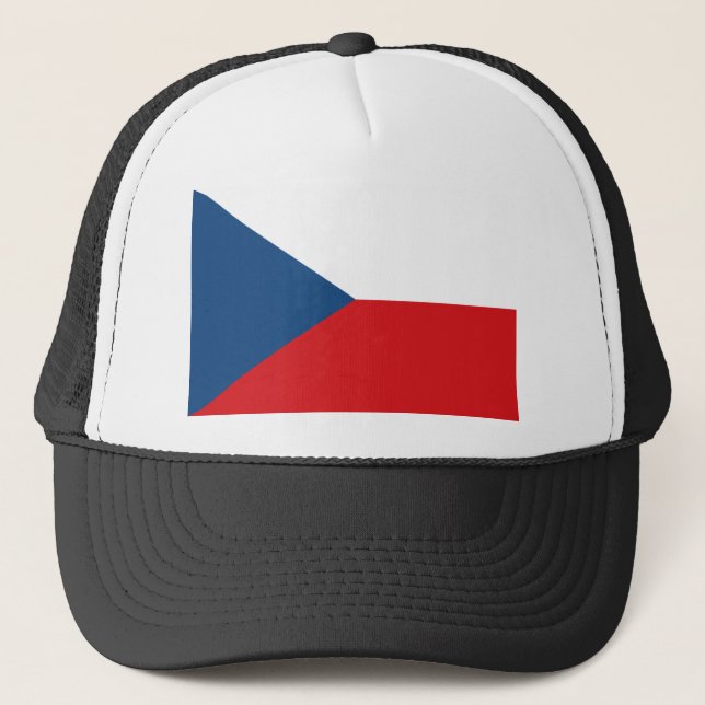 czech republic trucker hat (Front)
