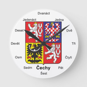 Czech Republic Wall Clock