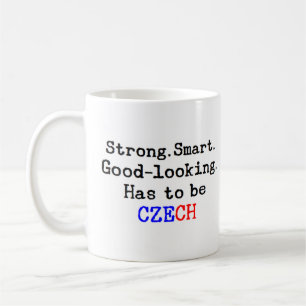 czech strong coffee mug