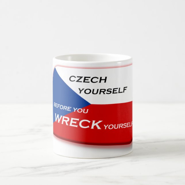 CZECH Yourself Coffee Mug (Center)