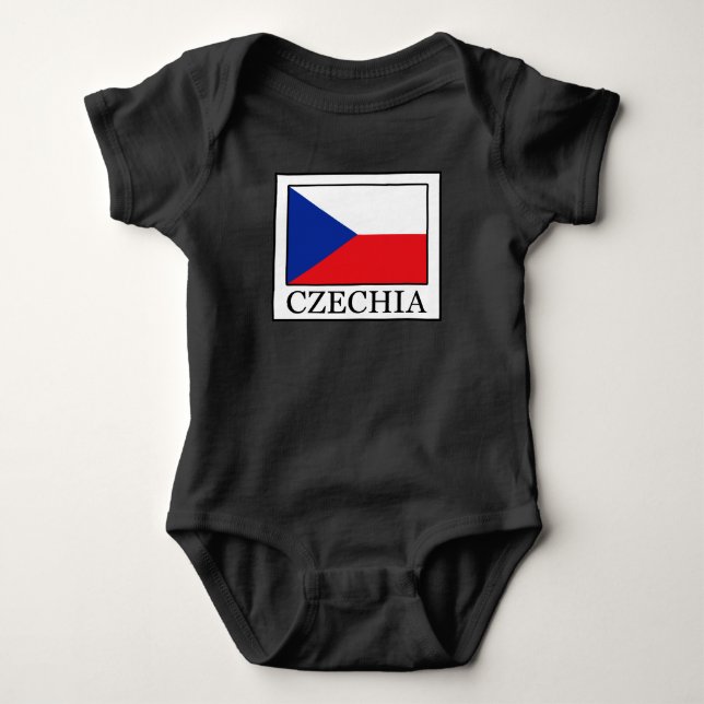 Czechia Baby Bodysuit (Front)