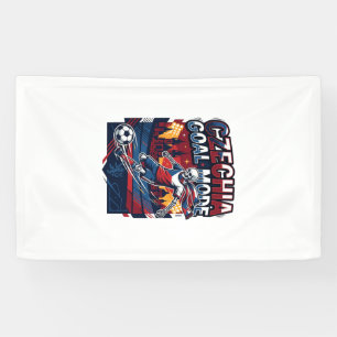 Czechia Goal Mode Skeleton Striker Nations Streetw Banner