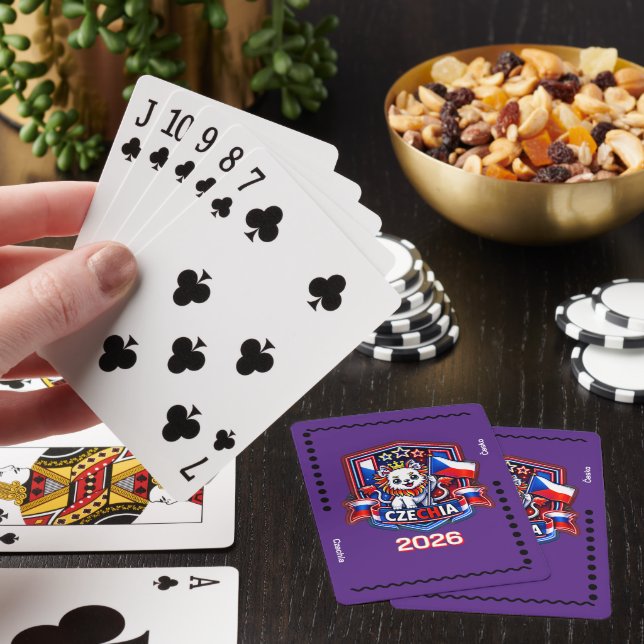Czechia Kids Playing Cards (In Situ)