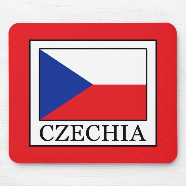 Czechia Mouse Pad (Front)