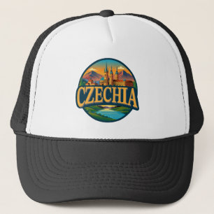 Czechia Republic Europe Trucker Hat