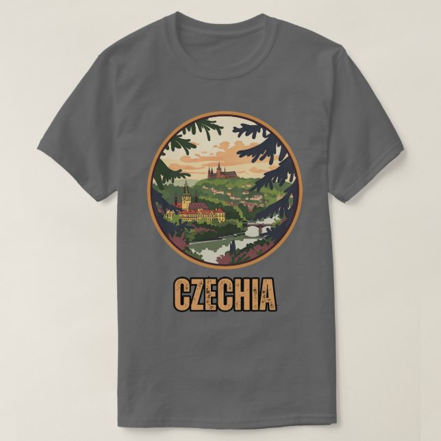 Czechia T-Shirt (Design Front)