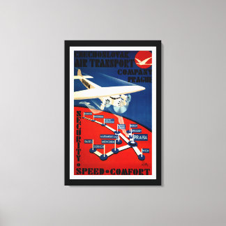 Czechoslovak Air Transport - L Canvas Print