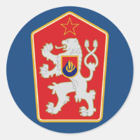 Czechoslovakia - Coat Of Arms (1960–1990) Sticker.