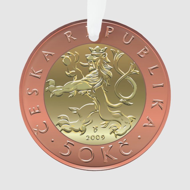 Czechoslovakia Crone Ornament (Front)