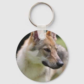 Czechoslovakian Wolfdog Key Ring