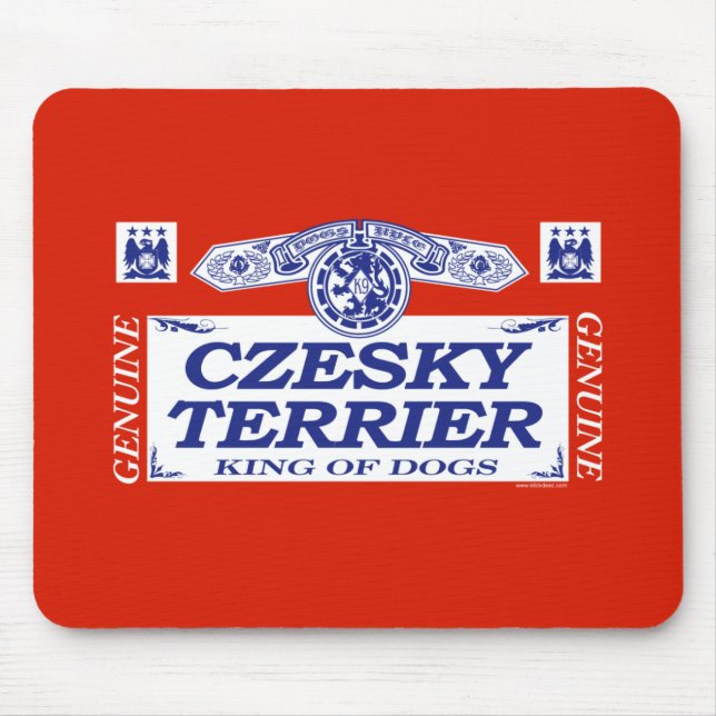Czesky Terrier Mouse Pad (Front)