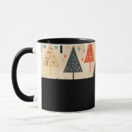 D11 - Cup with Abstract Trees