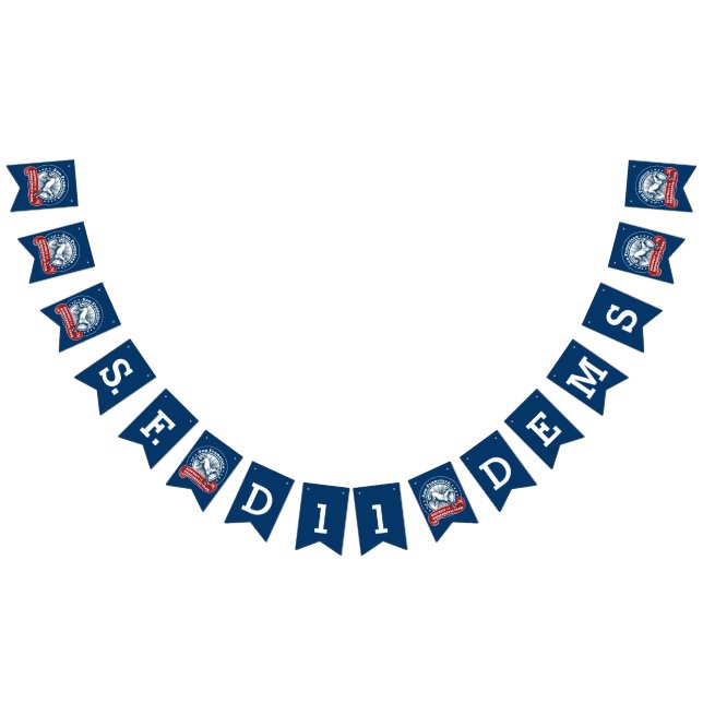 D11 Democratic Club Bunting (All)