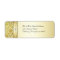 D1 Elegant Gold Damask Diamond Label